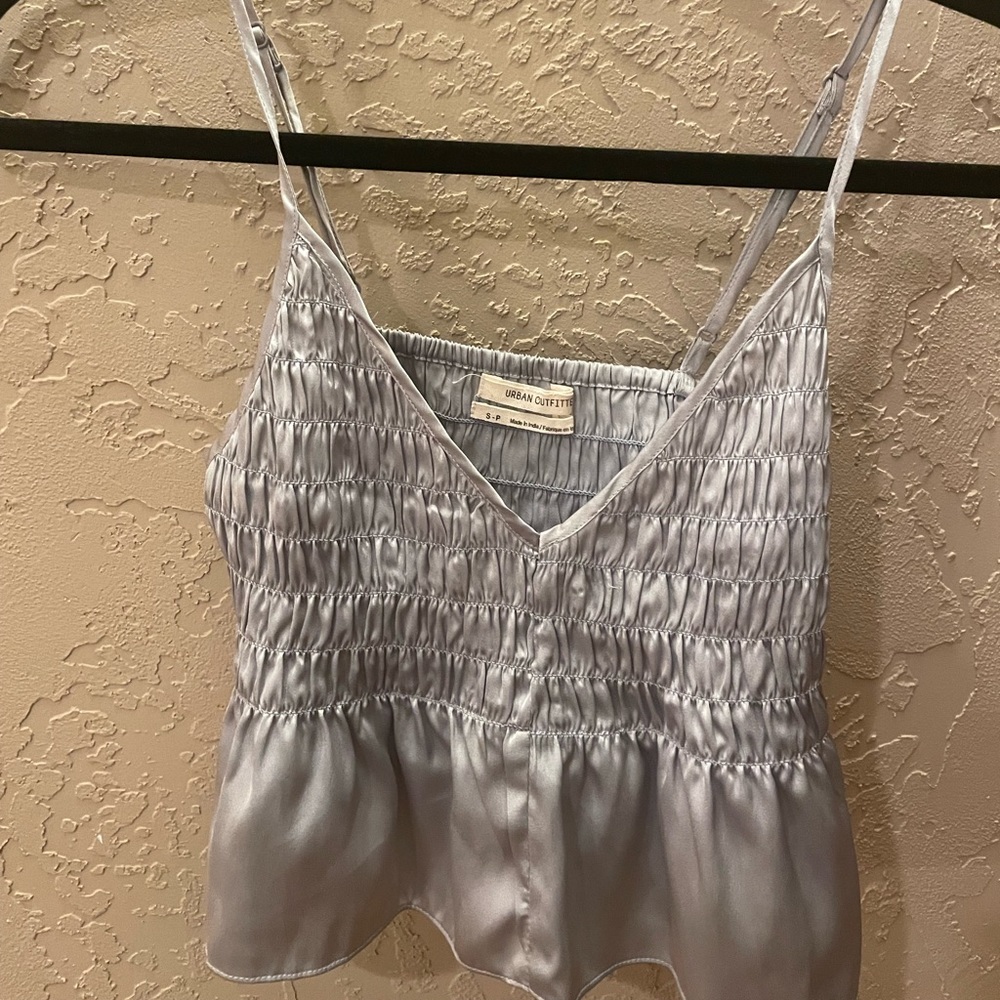 Urban Outfitters Silky Crop Top